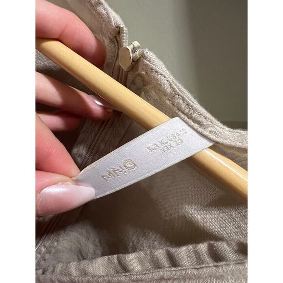 MNG 100% Linen Dress - Picture 5 of 5